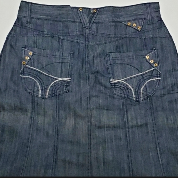 JMY  Soft Demin Skirt Size 8 - Picture 6 of 8